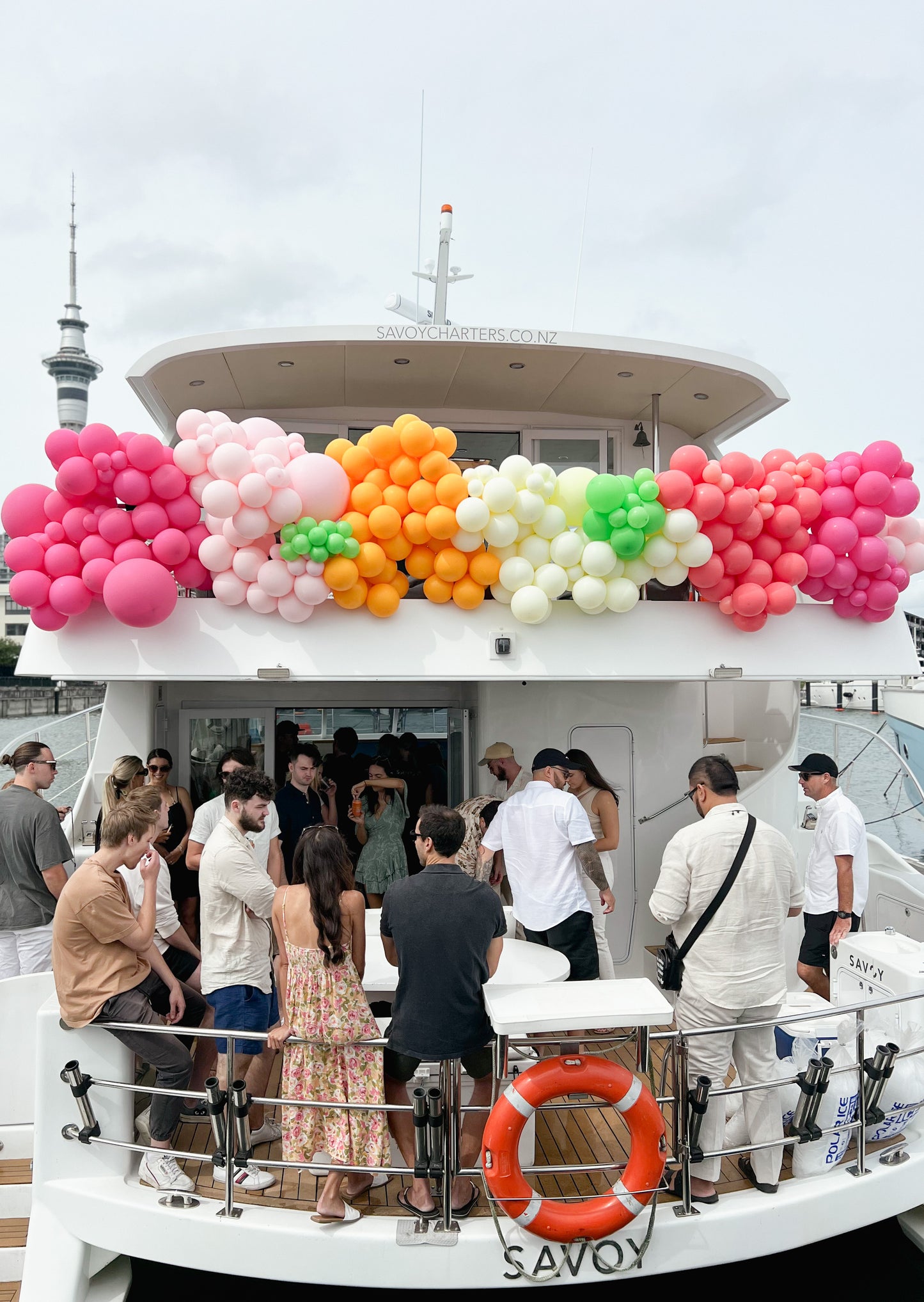 Yacht - Balloon Garland