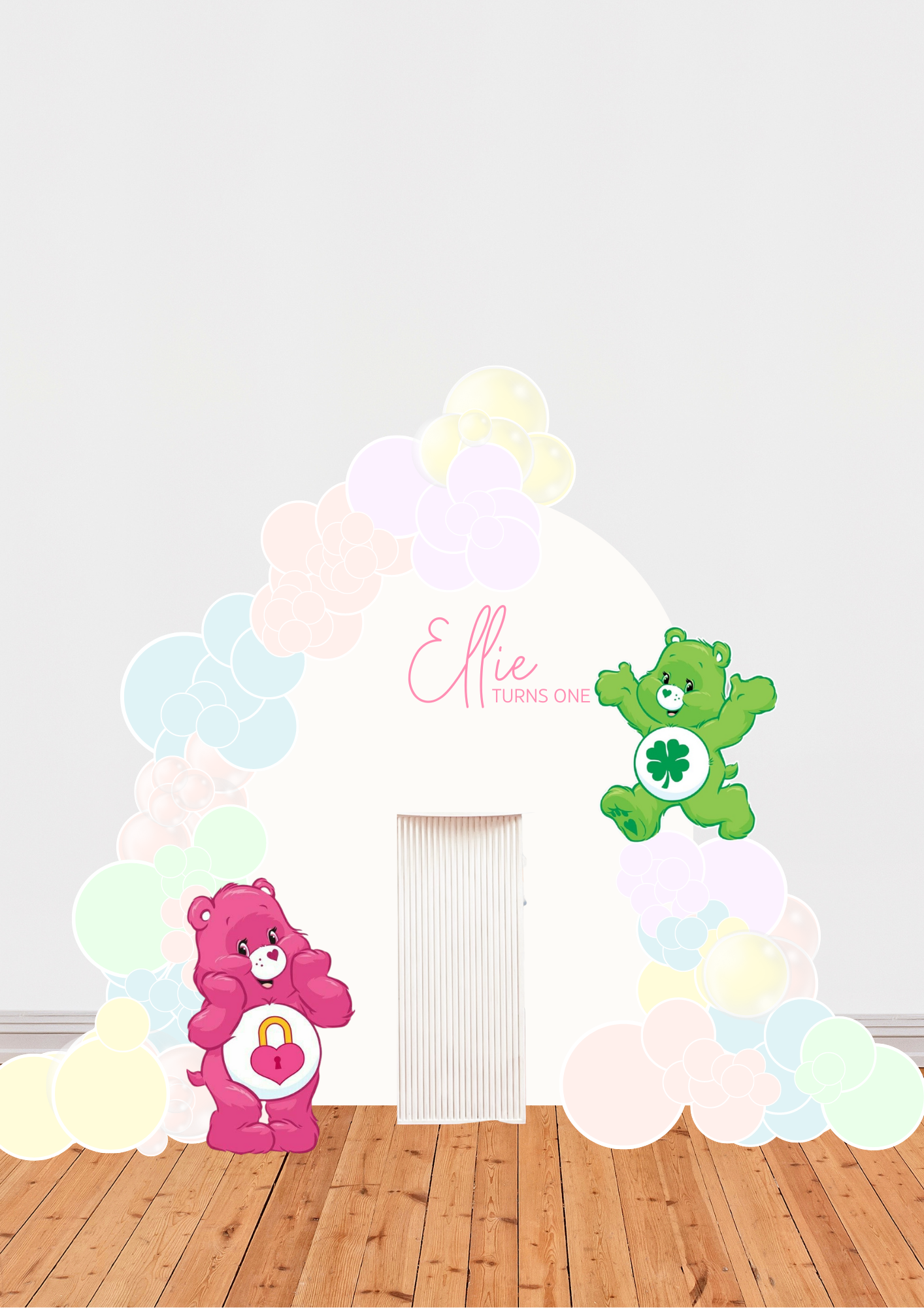 Themed Classic Arch - Care Bears